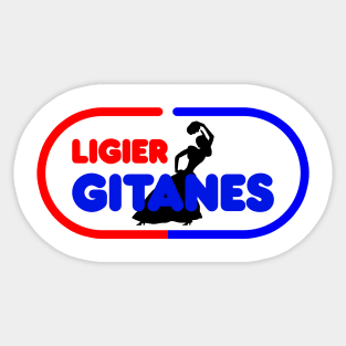 Ligier F1 Team 70's Vintage Art Sticker